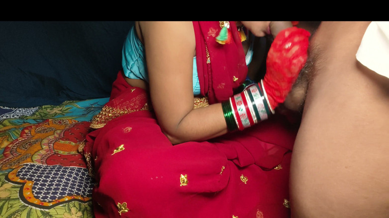 Desi step mom: Indiancă desi StepSister Futai dur în sari roșu rapid și dur