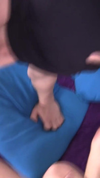 First time threesome BDSM sex