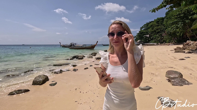 Cail Brodnevski: Hardcore Anal Sex with a Stranger Girl by the Sea