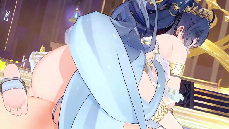 NSFWOtaku: Wuthering Waves - Luno Erotic Sex Scene with Rover - 3D Hentai Animation