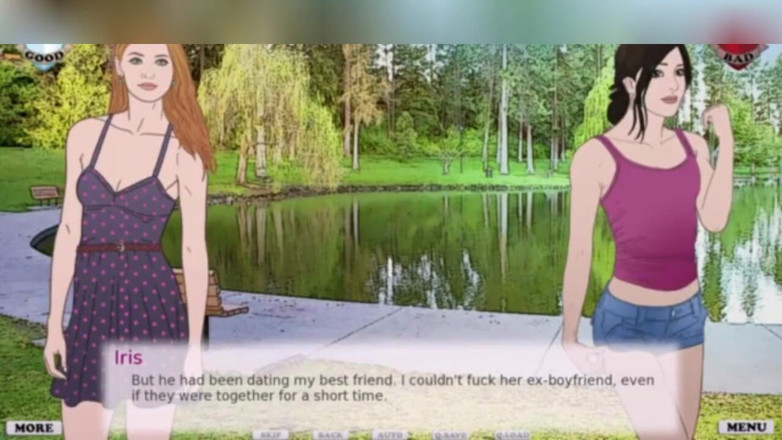3DXXXTEEN2 Cartoon: Una brava ragazza dovrebbe succhiare il cazzo . Sesso cartone porno 3D