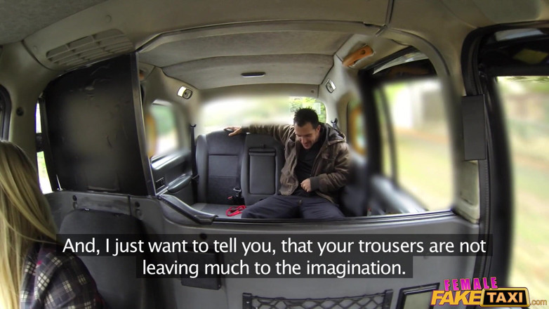 Female Fake Taxi: Female Fake Taxi - Female Taxi Driver Trades a Free Ride...