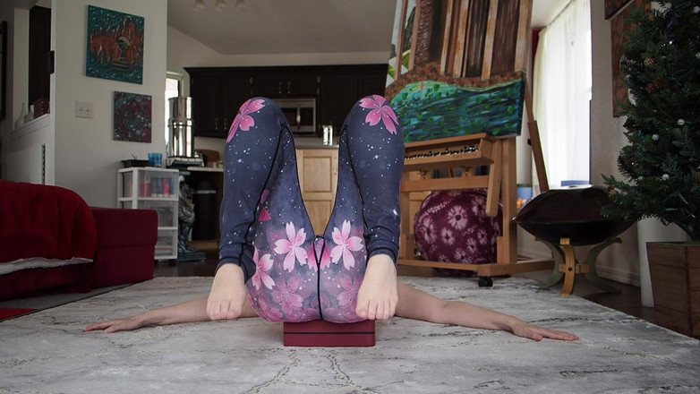 Aurora Willows: Detrás de escena clase de yoga 92