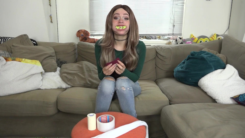 Restricting Ropes: Luna Frey - gag testing pt4