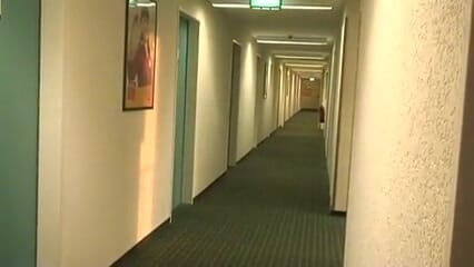 Popp Sylvie: Blowjob right in the hotel Popp Sylvie in a hotel
