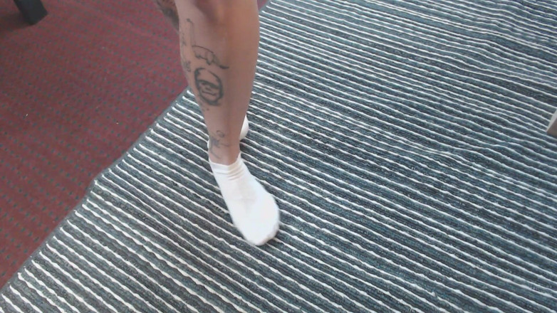 Abby Anna: Pretty white ankle socks