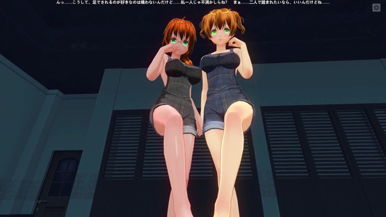 H3DC: 3D hentai POV two redhead stepsisters masturbate your cock with...