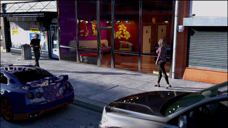 JAE Studio: Day 17 - Free- Part 5 - Sophia Went to the Taning Salon