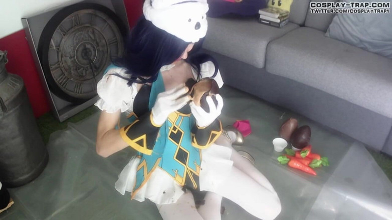RosalinaxGirl: Crossdress cosplay hari paskah lucina yang berantakan