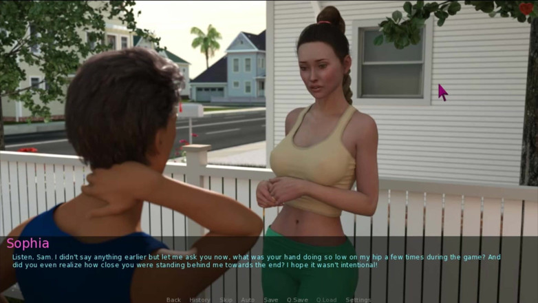 Visual Novels: A wife and stepmother part 35