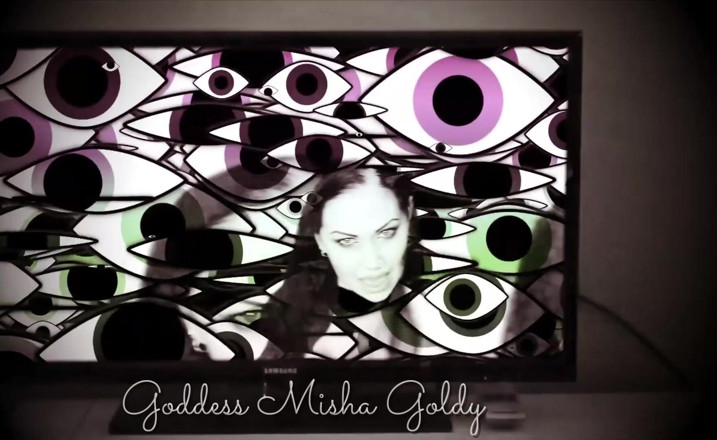 Goddess Misha Goldy: Ponižující joi pro patetický osamělý Jerkaholic!