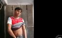 Indian desi boy: Indian Boy show nude himself