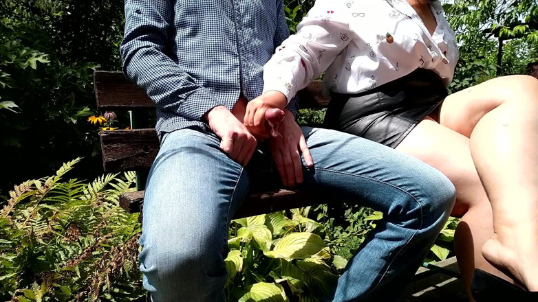 OurFetishLife: Outdoor BBW lets step son cum quickly from her milking