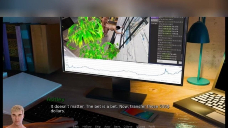 3DXXXTEEN2 Cartoon: Anna at home and at work. 3D porn, cartoon sex