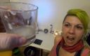 bekycarril: She drinks 11 loads of collected cum from a glass