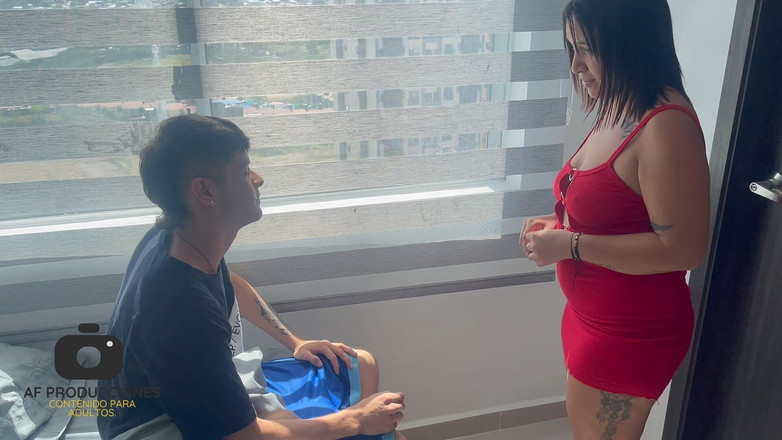 Angela Palvin: 계모와 맛있는 교환, 내 여친과 외출하는 대가로 그녀를 열심히 따먹어