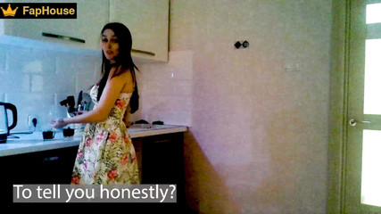 Alina Rai: 아빠가 출근하자마자 어린 새엄마를 따먹은 배다른 아들