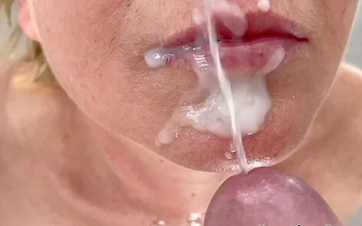 Aqua Pola: POV Blow Job When He Cumshot on My and in...