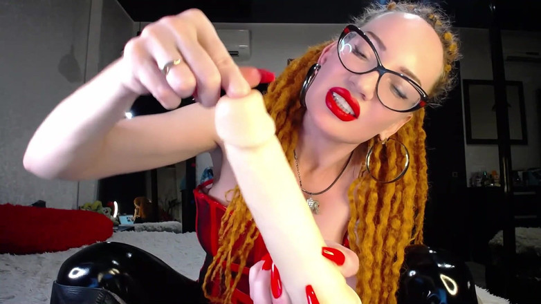 BadAssBitch: CBT JOI ロング レッドNails.mp4