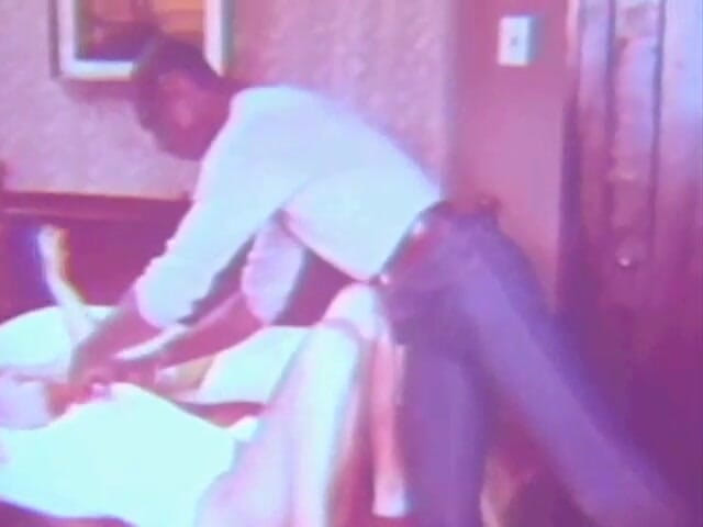 Vintage Usa: Hot vintage MILF takes black dick in her hairy cunt  (No...