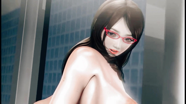 X Hentai: ロッカールームで貪欲な教師と彼女の生徒