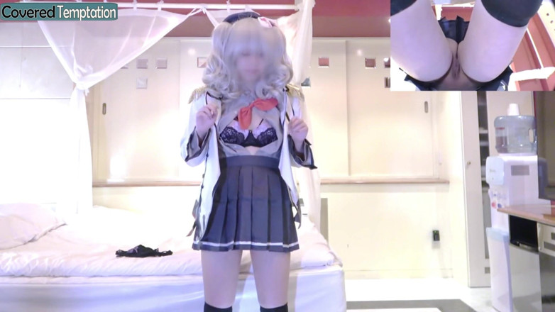 Sky Angel: Cosplay Baker se transformă în ejaculare înăuntru în cerc, muie cu spermă pe...