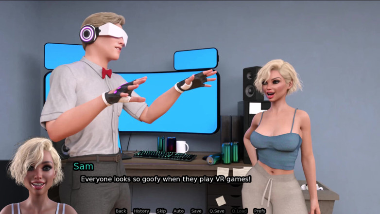 Johannes Gaming: Sexbot - ich habe Sam in der VR gefickt.