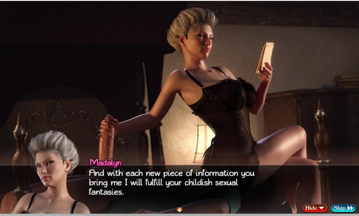 XXX Games Bunk: Treasure of Nadia - 35&amp;36 - Gameplay - Roleplay - Nun Facesitting and Lesbian MILF