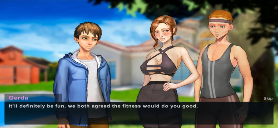 Hentai World: Taffy berättelser fitness fru