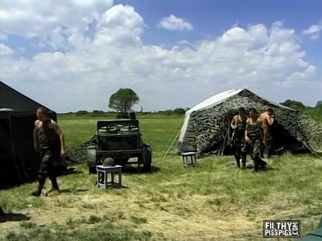 Filthy Piss Pigs: Army Boys Hot Piss Shower