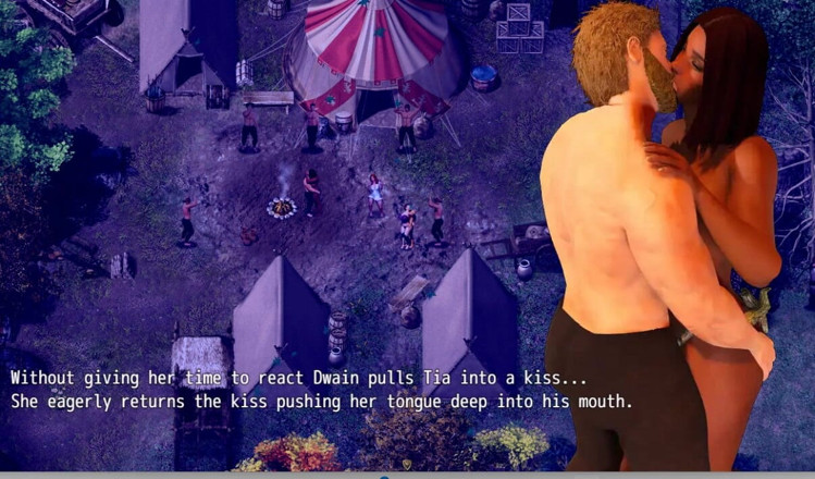 XXX Games Bunk: A Struggle with Sins - Gameplay - Roleplay - Tia -wife Dance with Stranger...