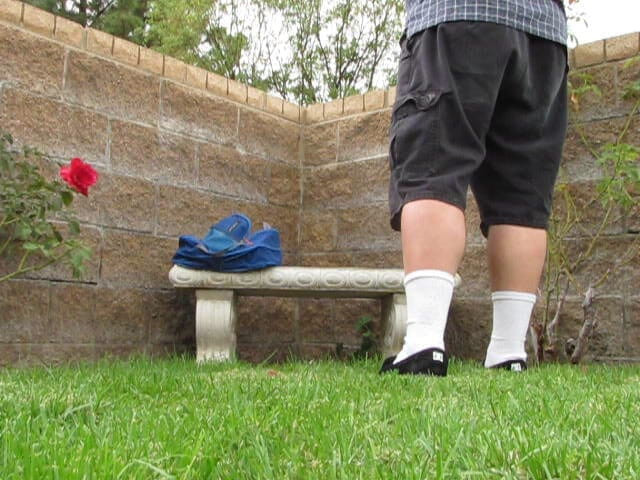 The porky pervert: Дрочка в парке на улице 3