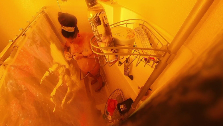 Queen92: Stepson Catches Me in the Shower
