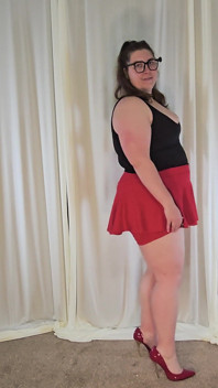 Tall Thick BBW Tries on World Cup Outfits