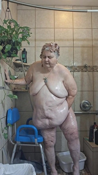 Big Beauty Nurse Vicki Is All Sweaty and Has to Go Pee!