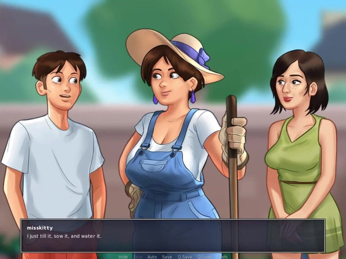 Miss Kitty 2K: Summertimesaga只是傻瓜的85岁左右由misskitty2k制作