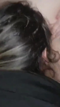 MFF Licking Fingering Pussy While Taking BBC Doggy Deep in My Pussy