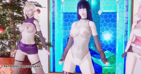 3D-Hentai Games: दो बार - विशेष नग्न नृत्य महसूस करें ino सकुरा हिनाता 3डी कामुक नृत्य नारुतो हेनतई