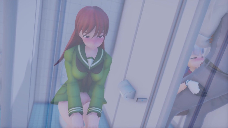 Velvixian: Pompino al bagno delle ragazze del college