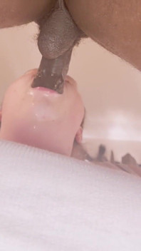 Amateur POV BBW Sloppy Blowjob with Cumshot