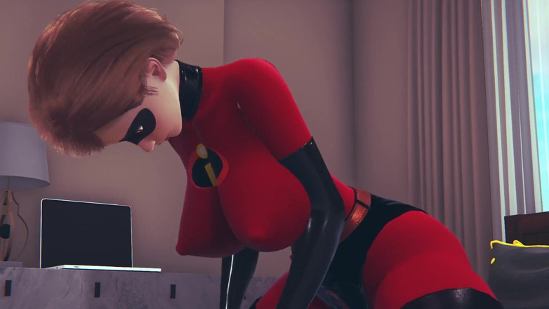 Wraith ward: Helen Parr rides Zel the Elf: incredibles &amp; interspecies reviewers parody