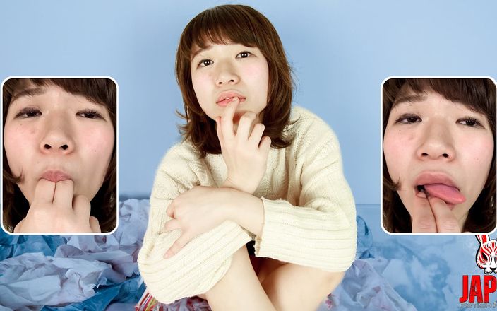Japan Fetish Fusion: Amateur Girl Miki&amp;#039;s Amateur-style POV Finger Licking and Oral Service