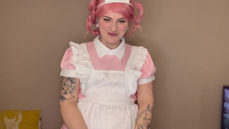 EeveeXo: Nurse Joy Makes You Eat Your Cum CEI