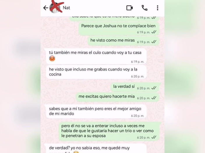 Natasha Caseros: Sexy chat s manželkou mého přítele se šťastným koncem