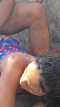 100% Anal on the Stairs of an Abandoned House with Old Broach