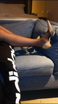Tear Open Stockings and Insert Small Holes