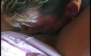 Wild Suckers: Naughty blond palooka likes when his girlfriend massaging his &amp;#039;magic&amp;#039; spot...