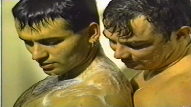 Gaylicious: Oily Mature Men Wrestle and Fuck Wildly
