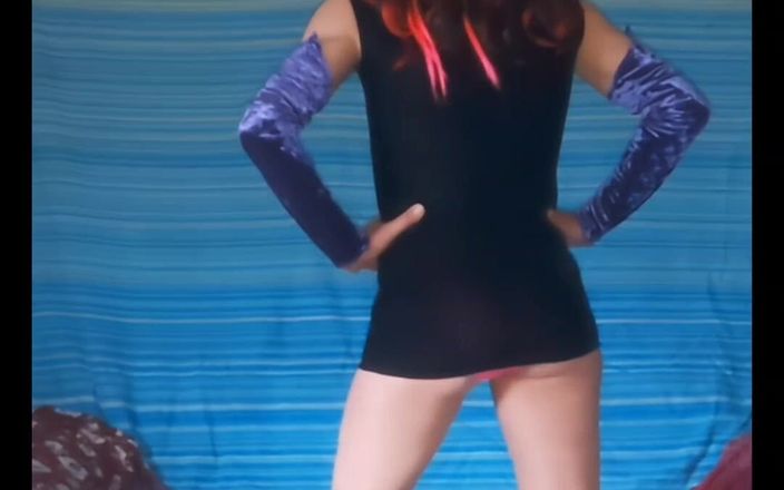Lizzaali: Mi nuevo pequeño vestido de terciopelo y bikini rosa