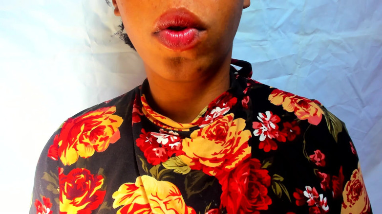 AnalEbony: Lip Fetish, Countdown to Cum!